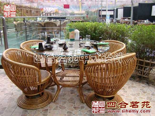 中式现代茶楼装修案例