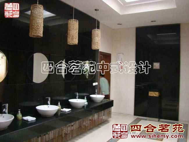 中式现代茶楼装修案例