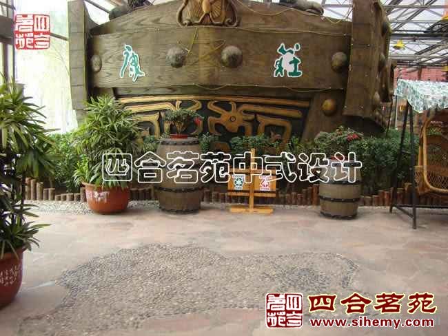 中式现代茶楼装修案例